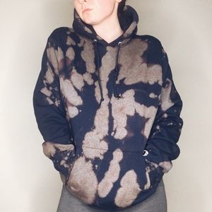 Champion Custom Bleached Hoodie